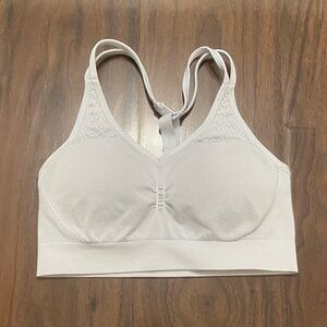 Athleta Soft Blue Sports Bra with Padding